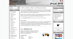 Desktop Screenshot of fuchs-shop.com