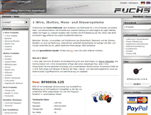 Tablet Screenshot of fuchs-shop.com